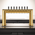 Thumbnail image #3 for Pass-Thru 8-Faucet Countertop Glycol-Cooled Draft Beer Tower, PVD Brass Finish