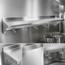 Thumbnail image #3 for John Boos Stallion 120-Inch Wall-Mounted 16-Gauge Stainless Steel Pot Rack Shelf with 10 Hooks