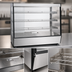 Thumbnail image #3 for Atosa Countertop Heated Display Case with Straight Front Glass, 5.3 Cu. Ft., Stainless Steel