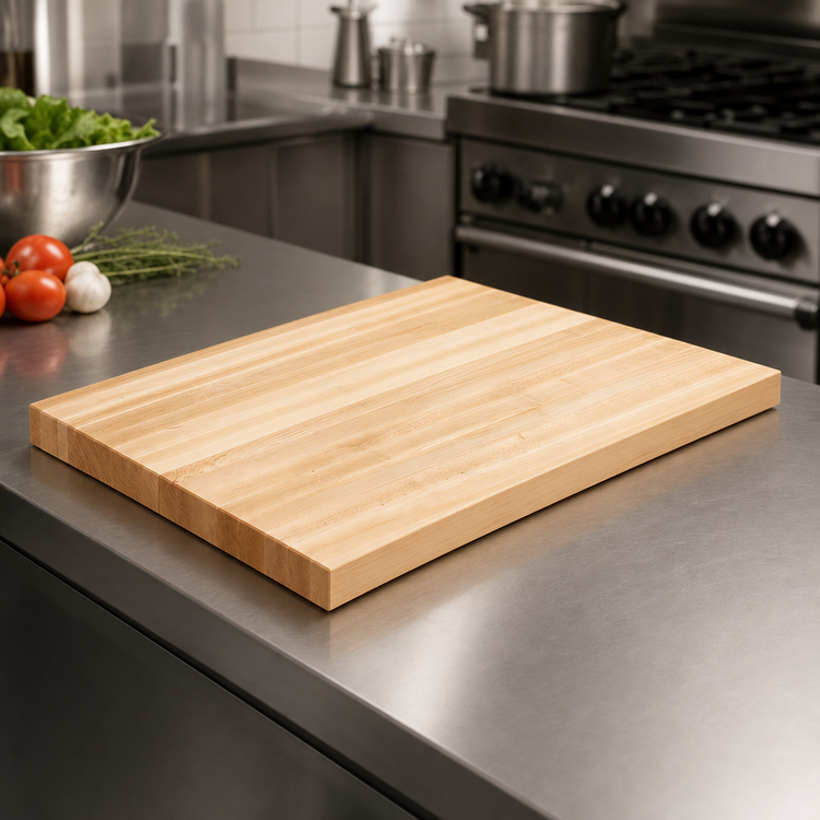 Product image #3 for Boos Block Northern Hard Rock Maple Kitchen Countertop, 30 x 25 x 1-1/2 Inch, Varnique Finish