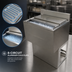 Thumbnail image #4 for BK Resources 30-Inch Wide Insulated Underbar Ice Bin with 8-Circuit Aluminum Cold Plate and Pedestal Base, 80 lb Capacity