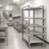 Thumbnail image #3 for Cambro Camshelving Elements XTRA 5-Tier High Density Top Rail Mobile Starter Shelving Unit, 21 x 48 x 80 Inches