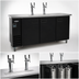 Thumbnail image #3 for Serv-Ware DD73-2-HC Flat-Top Two-Tower, Four-Faucet Beer Dispenser Keg Cooler