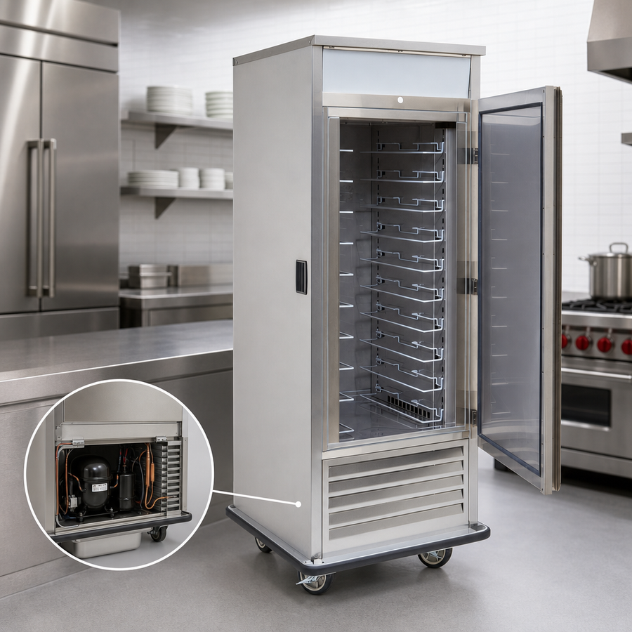 Bottom-Mounted Self-Contained Refrigeration
