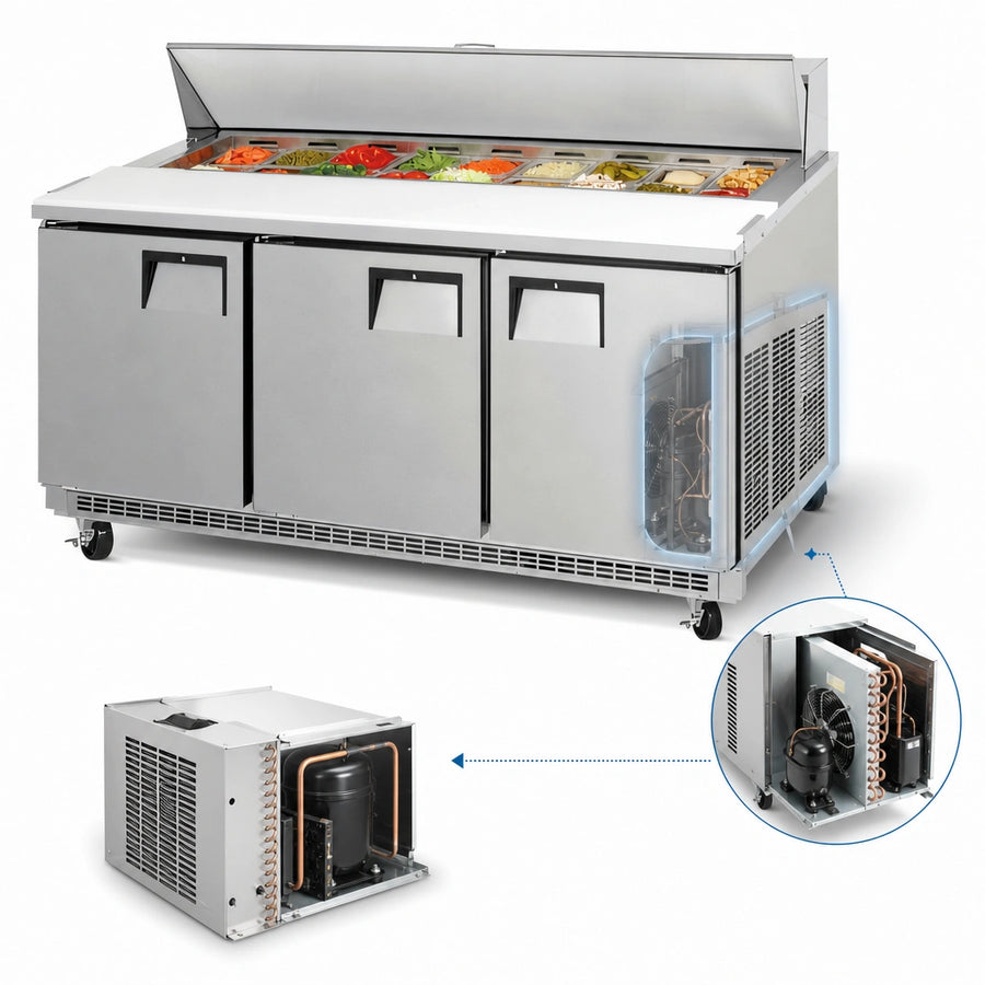 Back-Mounted Self-Contained Refrigeration