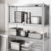 Thumbnail image #3 for Eagle Group 21 x 30 Inch Stainless Steel Security Module Enclosure Kit with Flip-Up Door
