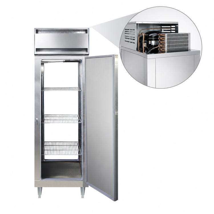 Product image #3 for Continental Refrigerator Designer Line D1FNPT 1-Section Pass-Thru Freezer
