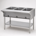 Thumbnail image #3 for Eagle Group 48-Inch Liquid Propane Open Base Gas Hot Food Table with 3 Dry Wells