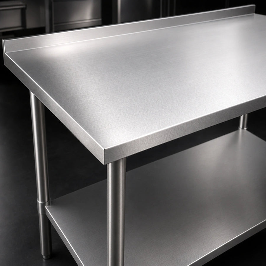 14-Gauge 300-Series Stainless Steel Top