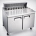 Thumbnail image #3 for Hurakan by Equip.me 47-Inch 2-Door Refrigerated Sandwich Prep Table