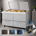 Thumbnail image #3 for Turbo Air PRO Series 2-Section Mega Top Sandwich/Salad Prep Table with Glass Lid, 4 Drawers, 24-Pan Capacity