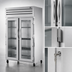 Thumbnail image #3 for True SPEC SERIES Two-Section Glass Door Reach-In Refrigerator with Self-Contained Top-Mounted Refrigeration