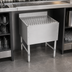 Thumbnail image #3 for John Boos Freestanding Underbar Stainless Steel Drainboard with 3-Inch Backsplash, 30 x 21 Inches
