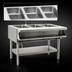 Thumbnail image #3 for Eagle Group 48-Inch Electric Sealed Well Hot Food Table with Open Base, 3 Wells