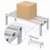 Thumbnail image #3 for Channel Manufacturing Promo Series C-Channel Aluminum Dunnage Rack, 42 x 20 x 12 Inches