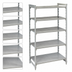 Thumbnail image #4 for Cambro Camshelving Premium 48-Inch Wide x 18-Inch Deep x 84-Inch High 5-Shelf Solid Stationary Starter Unit