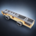 Thumbnail image #3 for Hatco Drop-In Modular Slim Heated Well with Manifold Drains, 4 Full-Size Pan Capacity, Insulated