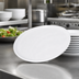Thumbnail image #3 for Stadia 9-Inch White Melamine Salad Plate with Narrow Rim