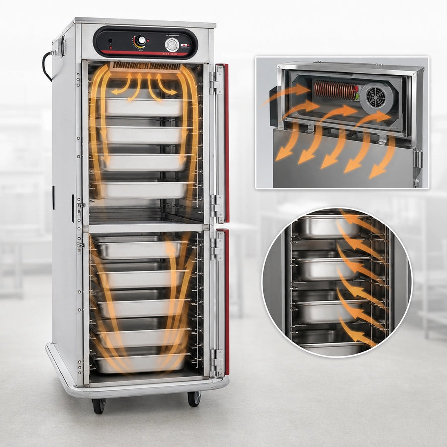 Top-Mounted Forced-Air Heat