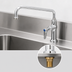 Thumbnail image #3 for T&S Brass Single Pantry Faucet with 12-Inch Swing Nozzle and 7-5/8-Inch Extension