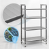 Thumbnail image #3 for Cambro Camshelving Elements XTRA 4-Tier Solid Stationary Polymer Shelving Starter Unit, 21
