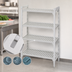 Thumbnail image #4 for Cambro Camshelving Premium 4-Tier Vented Stationary Starter Unit, 21 x 36 x 84 Inches, Speckled Gray