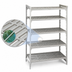 Thumbnail image #4 for Cambro Camshelving Premium 24-Inch Wide x 18-Inch Deep x 84-Inch High 5-Tier Stationary Vented Starter Unit