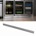 Thumbnail image #3 for Krowne 60-Inch Stainless Steel Front Kick Plate for Back Bar Coolers
