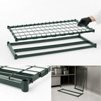 Thumbnail image #3 for Metro Super Erecta 2454DRK3 54 x 24-Inch Dunnage Shelf with Lift-Off Wire Deck, Green Epoxy-Coated Steel, 1,000-lb. Capacity