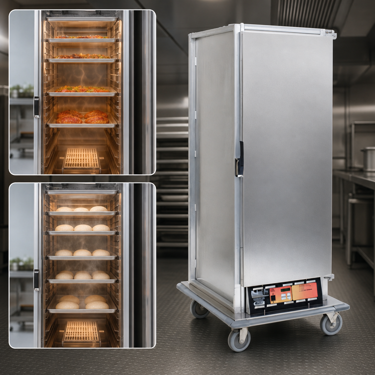 Product image #3 for Panco HPFNLSN-RA2.25 Full-Size Non-Insulated Transport Heated/Proofing Cabinet