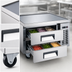 Thumbnail image #3 for Hurakan 36-Inch Wide 2-Drawer Chef Base Refrigerator with Stainless Steel Top