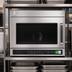 Thumbnail image #3 for Amana Commercial HDC10Y15 Heavy Volume Countertop Microwave Oven, 1000 Watts, 0.6 Cu. Ft., Bottom Controls