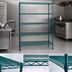 Thumbnail image #3 for Valu-Gard Stationary 5-Tier Starter Wire Shelving Unit, 30