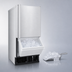 Thumbnail image #3 for Hoshizaki AM-50BAK-AD Self-Contained Air-Cooled Full-Cube Ice Maker with 27 lb Bin