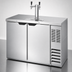 Thumbnail image #3 for Beverage-Air DD48HC-S 48-Inch Direct Draw Beer Dispenser with Solid Doors and Dual Faucet Tower