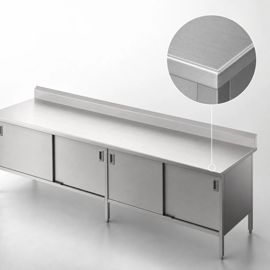 16-Gauge 300 Series Stainless Steel Top
