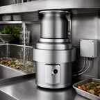 Thumbnail image #3 for InSinkErator SS-300™ SS-300-6-AS101 3 HP Stainless Steel Trough-Mount Food Waste Disposer Package, 6-5/8-Inch Inlet, Water-Saving Controls