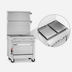 Thumbnail image #3 for Southbend Platinum Heavy Duty 32-Inch Gas Range with 2 Uniform Hot Tops and Cabinet Base