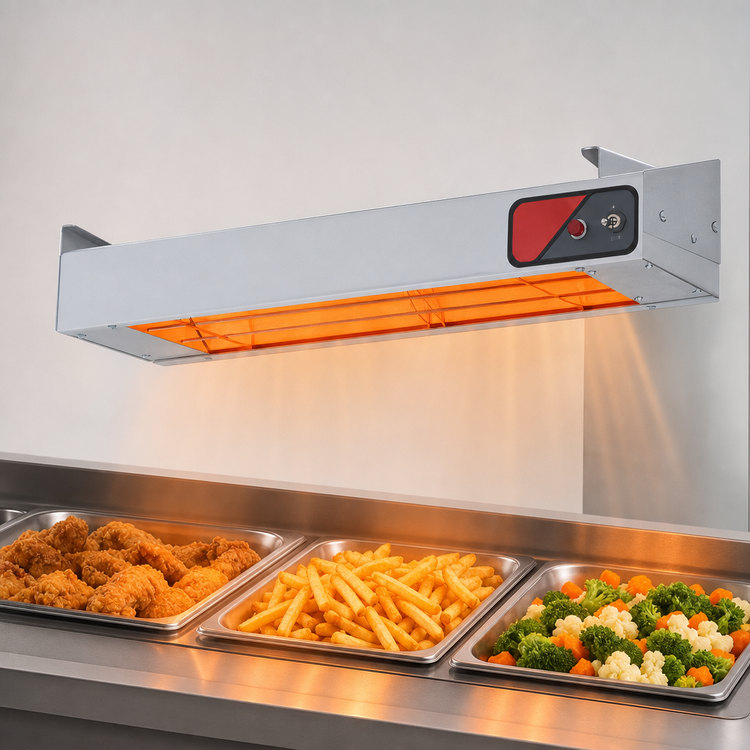 Product image #3 for Nemco 24-Inch Dual Infrared Strip Heater with On/Off Toggle Switch, 120V