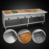 Thumbnail image #3 for Spec-Master HT6OB-240-3 6-Well Electric Hot Food Table, 94.5
