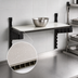 Thumbnail image #3 for Cambro Camshelving Elevation Series 21-Inch x 36-Inch Wall-Mounted Solid Shelf Kit