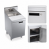 Thumbnail image #3 for Krowne Royal Series 18-Inch Wide Underbar Speed Station with Dump Sink, Cutting Board, Cabinet Base and Locking Hinged Door