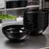 Thumbnail image #4 for Carlisle 3 Qt Black Acrylic Stack Bowl, 9.5-Inch Diameter
