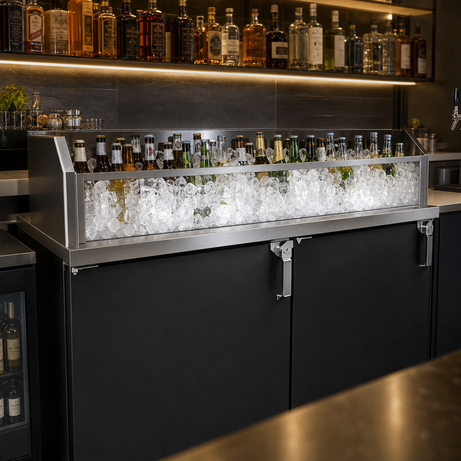 Back Bar Beverage Display