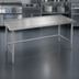 Thumbnail image #3 for Spec-Master Marine Series 144-Inch x 30-Inch Stainless Steel Work Table with Box Marine Edge
