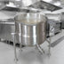 Thumbnail image #2 for Crown DLT-40 Direct Steam 40 Gallon 2/3 Jacket Tilting Kettle