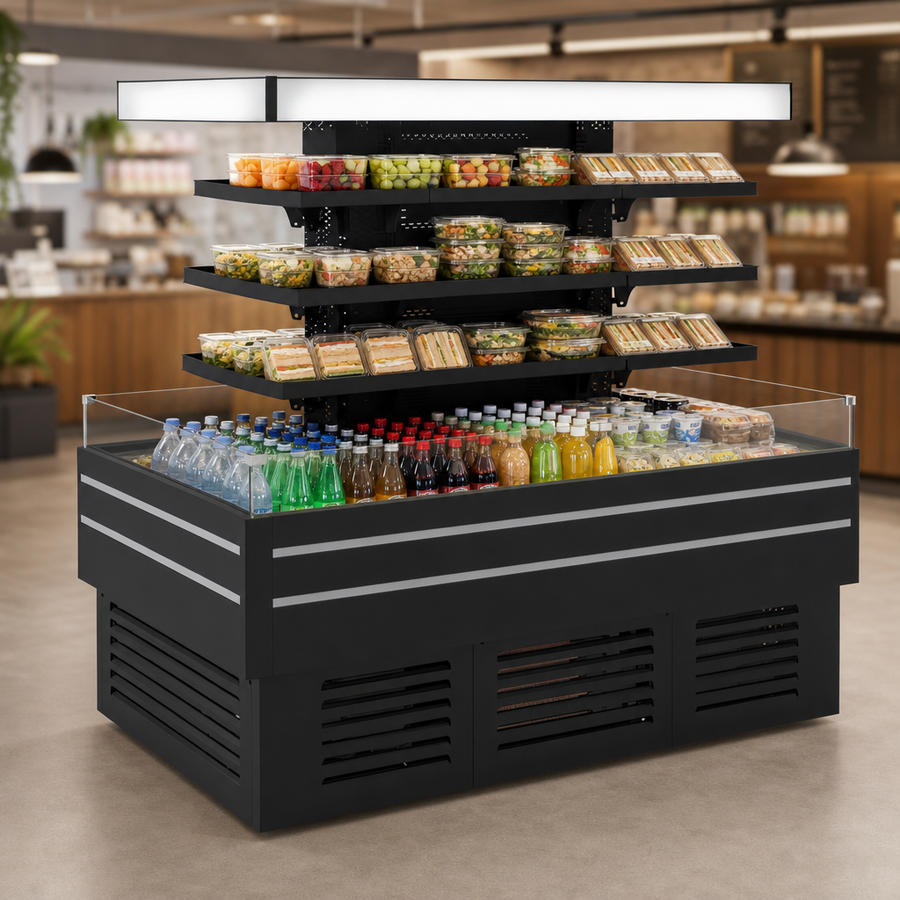 Three-Tier Display
