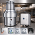 Thumbnail image #3 for InSinkErator SS-500-7-AS101 Complete Food Waste Disposer Package with AquaSaver Control Center, 5 HP, Sink Mount, Stainless Steel
