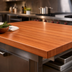 Thumbnail image #3 for Boos Block American Cherry Full-Length Rail Edge Grain Kitchen Countertop, 60 x 48 x 3 Inch, Penetrating Oil Finish