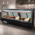 Thumbnail image #3 for Howard-McCray 40E Series 52-1/2-Inch Self-Contained Fish and Poultry Service Case, Straight Glass, Black Exterior